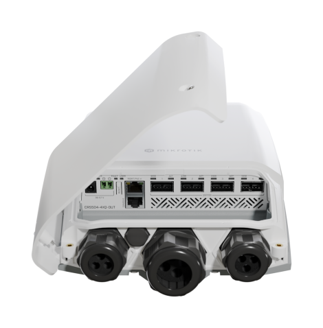 Bộ chuyển mạch MikroTik CRS504-4XQ-OUT