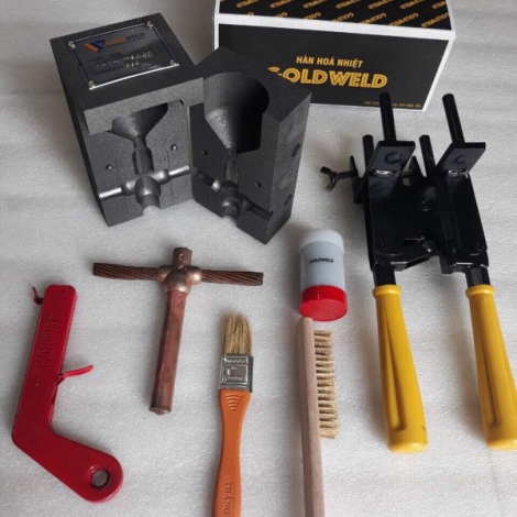 Tay kẹp khuôn hàn loại N, C, E (12 bộ/thùng)