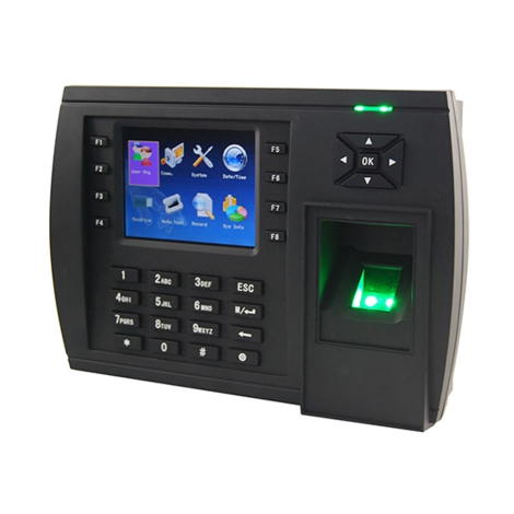 Máy chấm công vân tay + thẻ cảm ứng RONALD JACK TFT 500