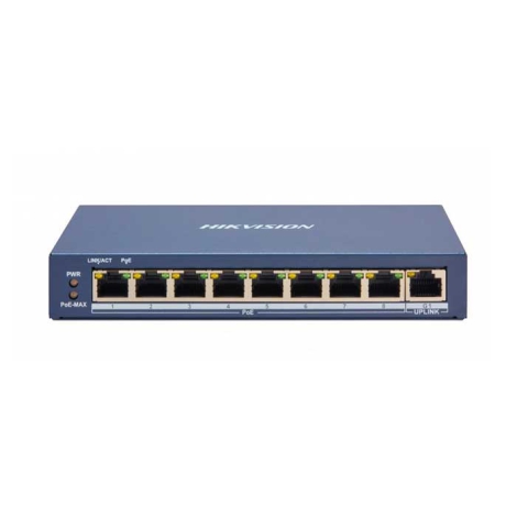 Switch POE 8 cổng Hikvision DS-3E1309P-EI/M