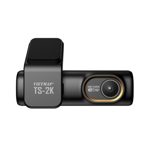 Bộ camera hành trình VietMap TS-2K - Phát WiFi truyền dữ liệu qua Smartphone