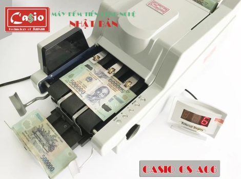 Máy đếm tiền CASIO CS-A06