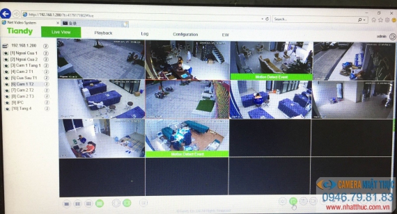 Nhật Thực lắp đặt camera cho Khoa Thẩm mỹ Bệnh viên 108 CS Hải Phòng
