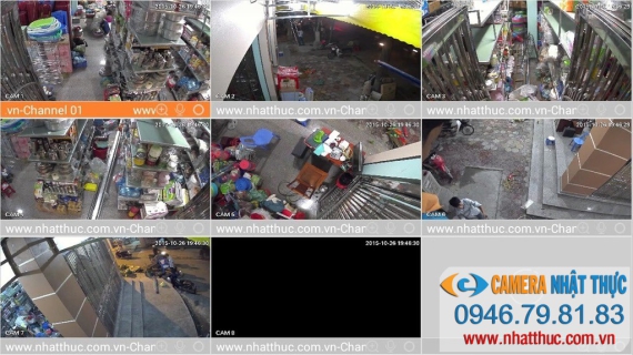(Công trình tiêu biểu) Cửa hàng đồ gia dụng - Kiến An, Hải Phòng, Lắp đặt camera quan sát tại Kiến An, Hải Phòng