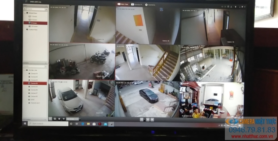 Hoàn thành lắp đặt camera TVI Hikvision cho nhà nghỉ Hoa Mai