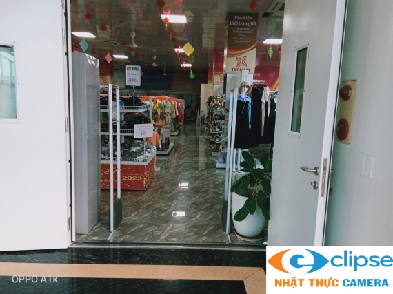 Lắp đặt cổng từ an ninh cho Trung tâm thương mại T&T Plaza Hải Phòng