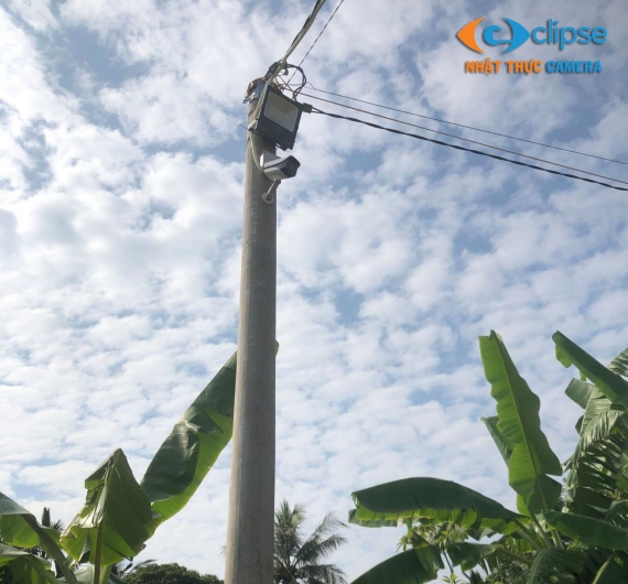 Lắp đặt hệ thống camera IP Dahua tại đầm rươi 