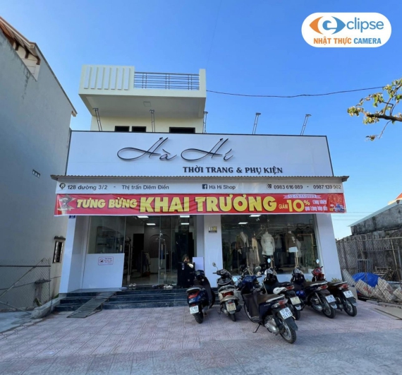 Lắp đặt cổng từ an ninh tại Hà Hí Shop