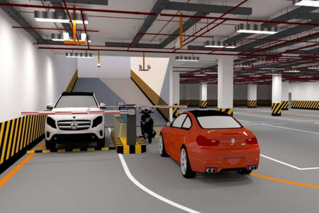 Barrier cho tầng hầm – kiểm soát hiệu quả cho không gian trần thấp