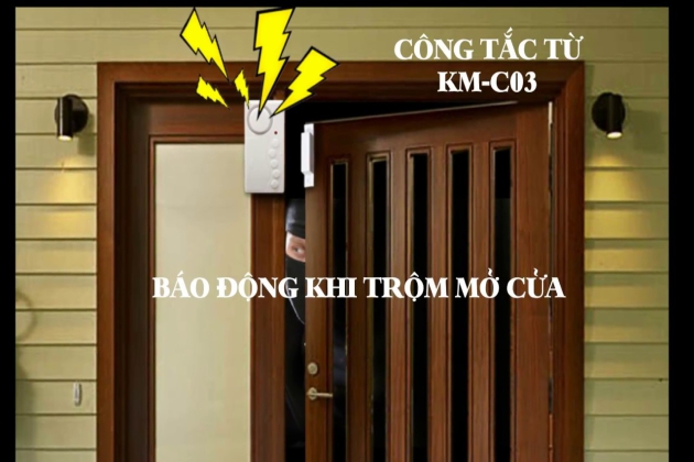 5 lý do nên dùng chuông báo chống trộm gắn cửa