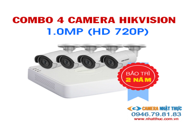 Lắp trọn bộ Camera Hikvision Thái Bình uy tín, chính hãng