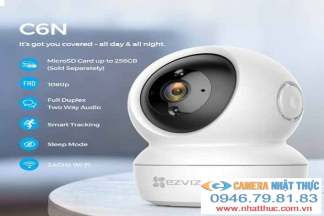 Địa chỉ cung cấp camera Ezviz C6N chính hãng, giá rẻ tại Hải Phòng