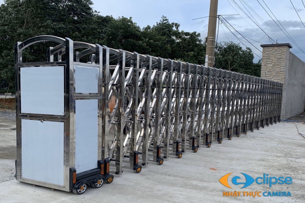 Báo giá cổng xếp inox Hải Phòng | Giá rẻ, Bền đẹp, Uy tín